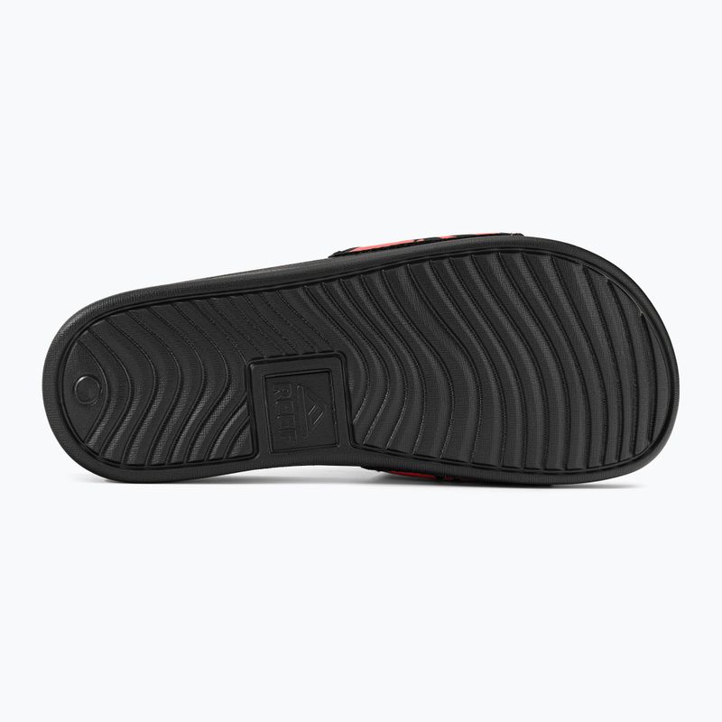 Papuci pentru femei REEF One Slide roșu-negri CJ0176 5