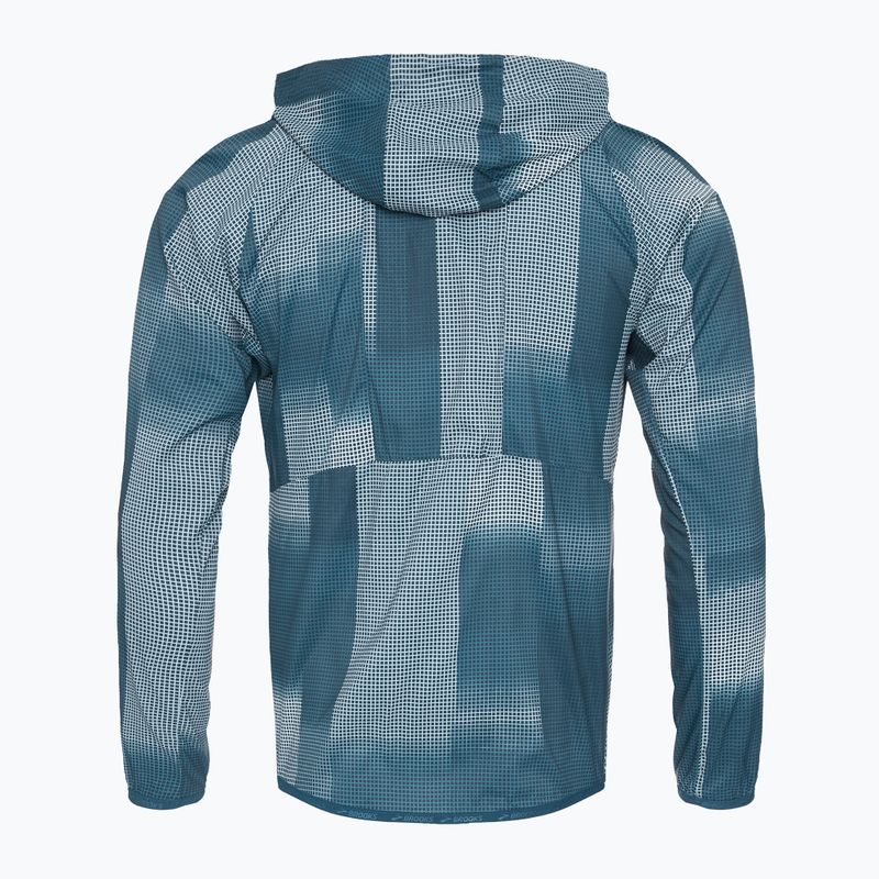 Geacă de alergare pentru bărbați Brooks Canopy indigo rush/altitude print 2