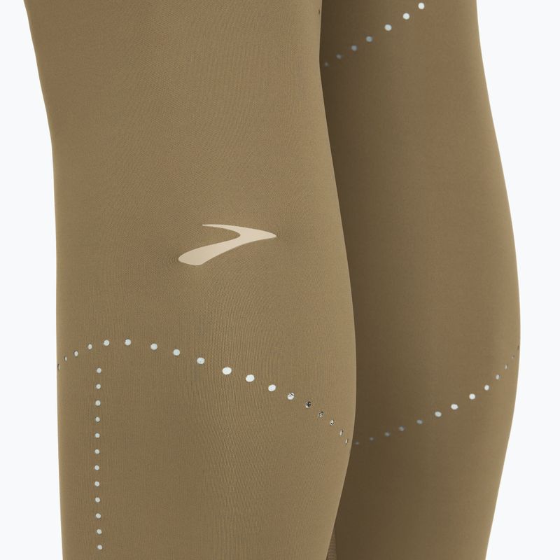Colanți de alergare pentru femei Brooks Method 7/8 Tight dark oatmeal 3