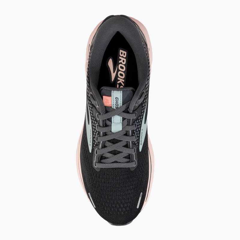 Pantofi de alergare pentru femei BROOKS Ghost 14 negru/roz 1203561B026 6