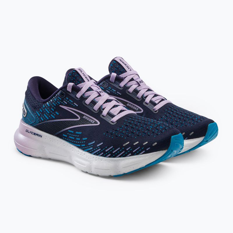 Pantofi de alergare pentru femei BROOKS Glycerin 20 albastru marin 1203691B499 5