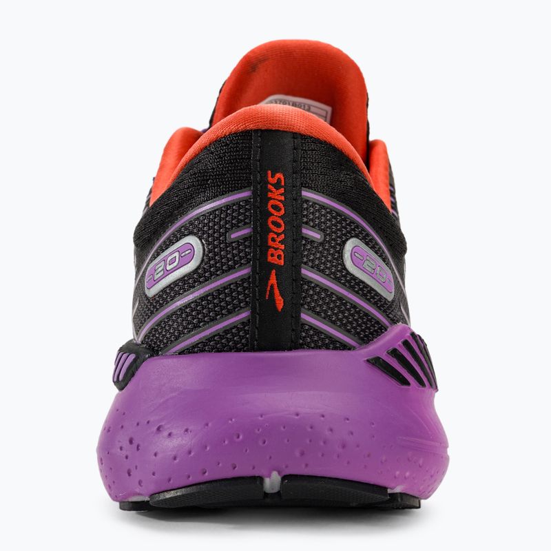 Pantofi de alergare pentru femei Brooks Glycerin GTS 20 negru/bellflower/fiesta 6