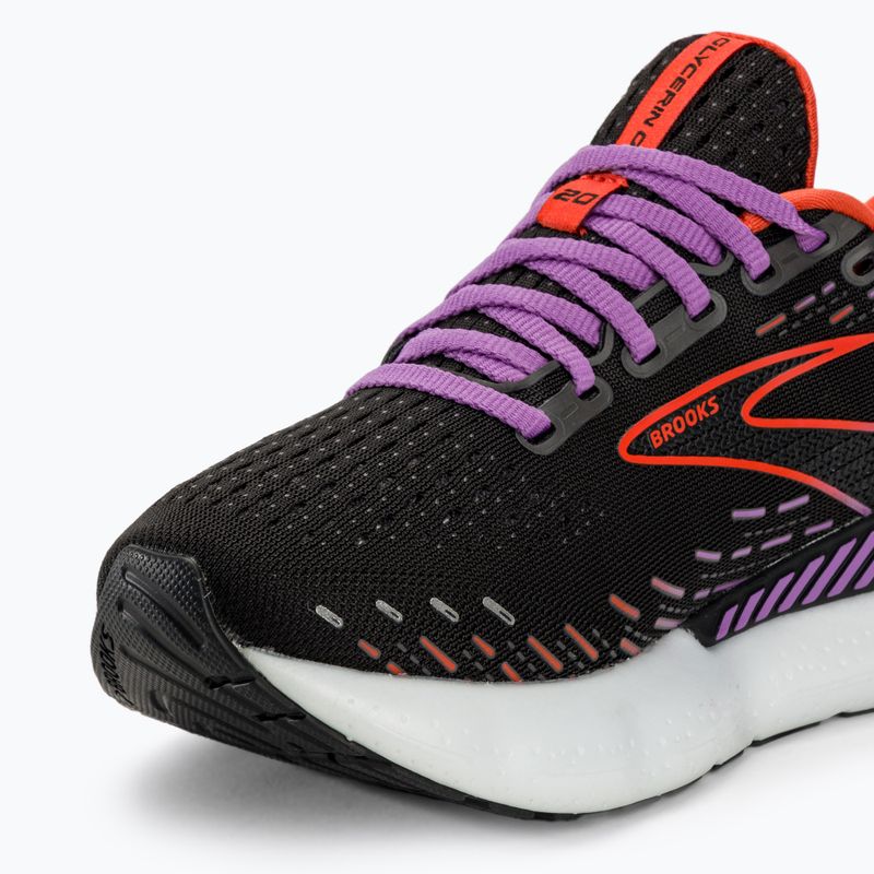 Pantofi de alergare pentru femei Brooks Glycerin GTS 20 negru/bellflower/fiesta 7
