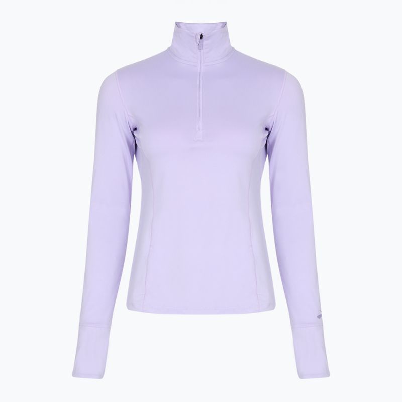 Bluză de alergare pentru femei Brooks Dash 1/2 Zip violet dash
