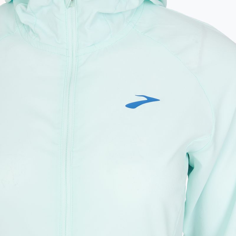 Geacă de alergare pentru femei Brooks Canopy ice blue 3