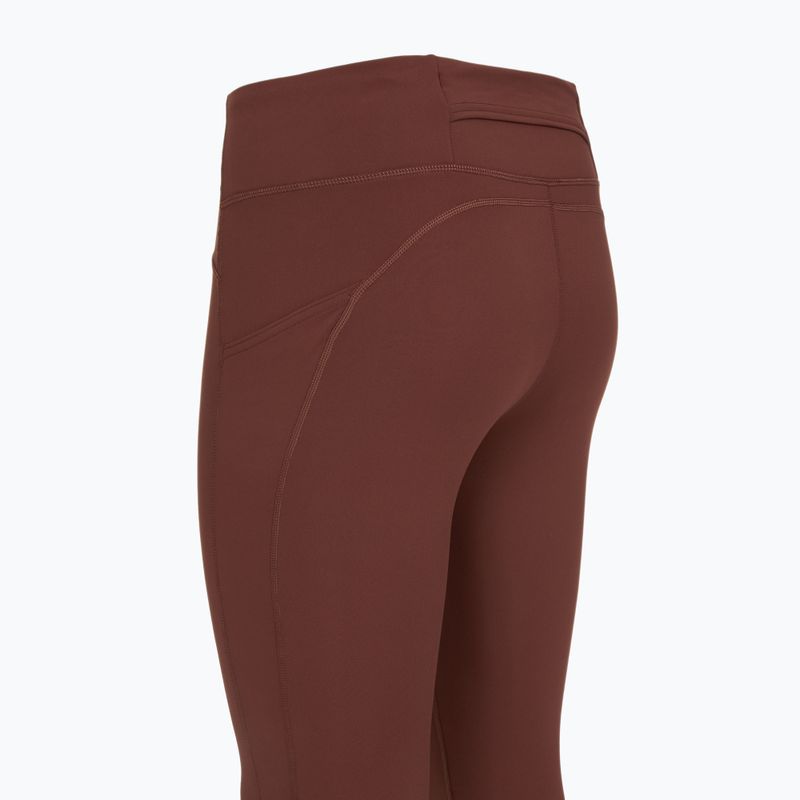 Colanți de alergare pentru femei Brooks Momentum Thermal Tight run raisin 5