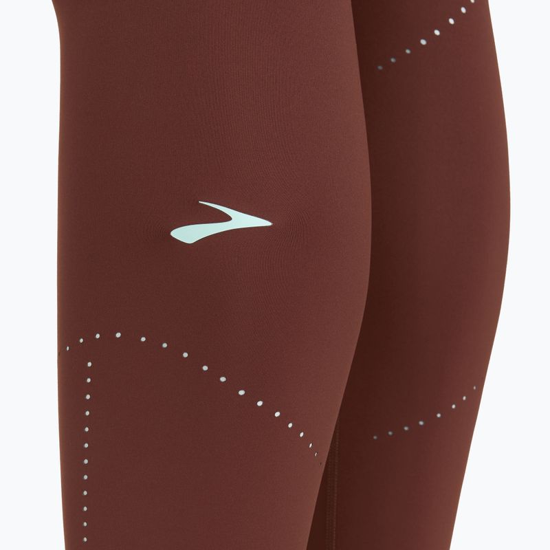 Colanți de alergare pentru femei Brooks Method 7/8 Tight run raisin 4