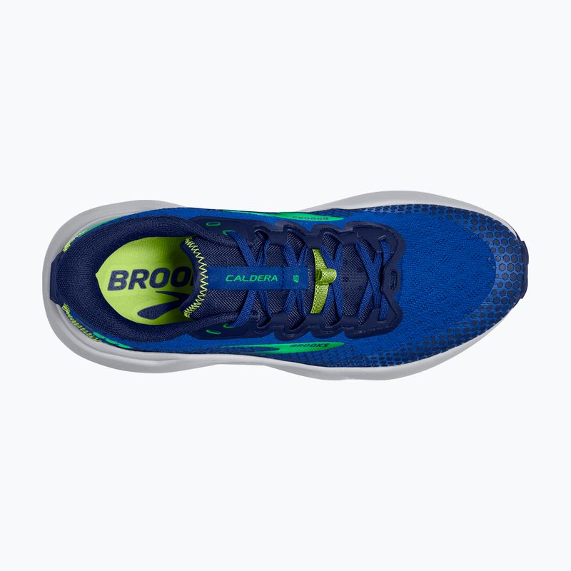 Încălțăminte de alergat pentru bărbați Brooks Caldera 6 blue/surf the web/green 5