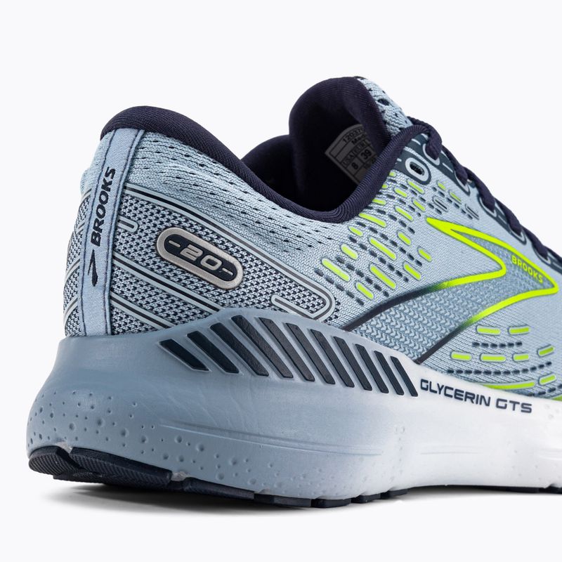 Pantofi de alergare pentru femei Brooks Glycerin GTS 20 albastru 1203701B416 12