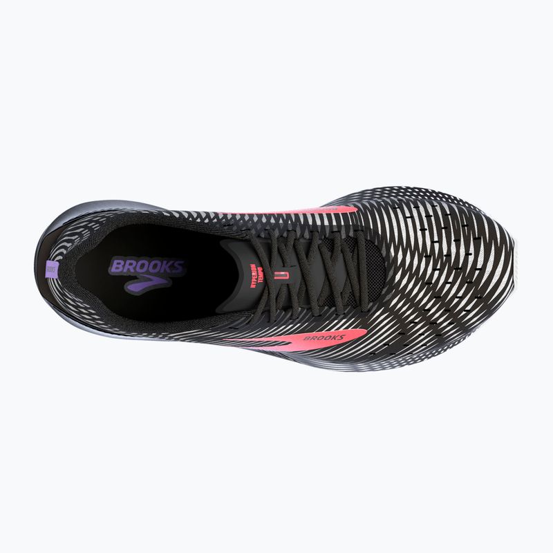 Brooks Hyperion Tempo pantofi de alergare pentru femei negru și alb 1203281B026 13