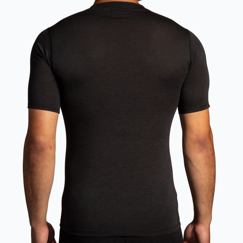 Tricou de alergat pentru bărbați Brooks High Point black 2