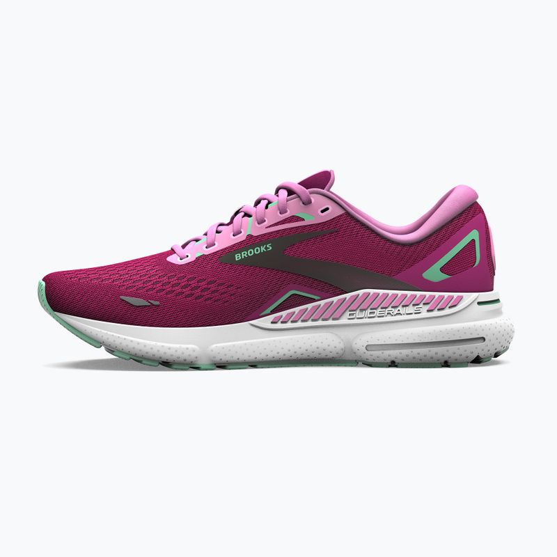 Pantofi de alergare pentru femei Brooks Adrenaline GTS 23 roz/festival fucsia/negru 13