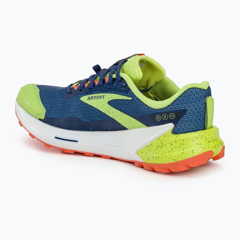 Brooks Catamount 2 pantofi de alergare pentru bărbați navy/firecracker/sharp green 3