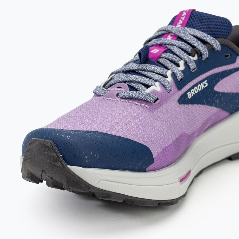 Brooks Catamount 2 pantofi de alergare pentru femei violet/navy/oyster 7