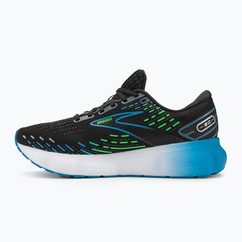 Brooks Glycerin 20 pantofi de alergare pentru bărbați negru/hawaiian ocean/green 3