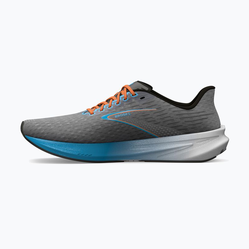Brooks Hyperion pantofi de alergare pentru bărbați gri/albastru atomic/scarlet 13