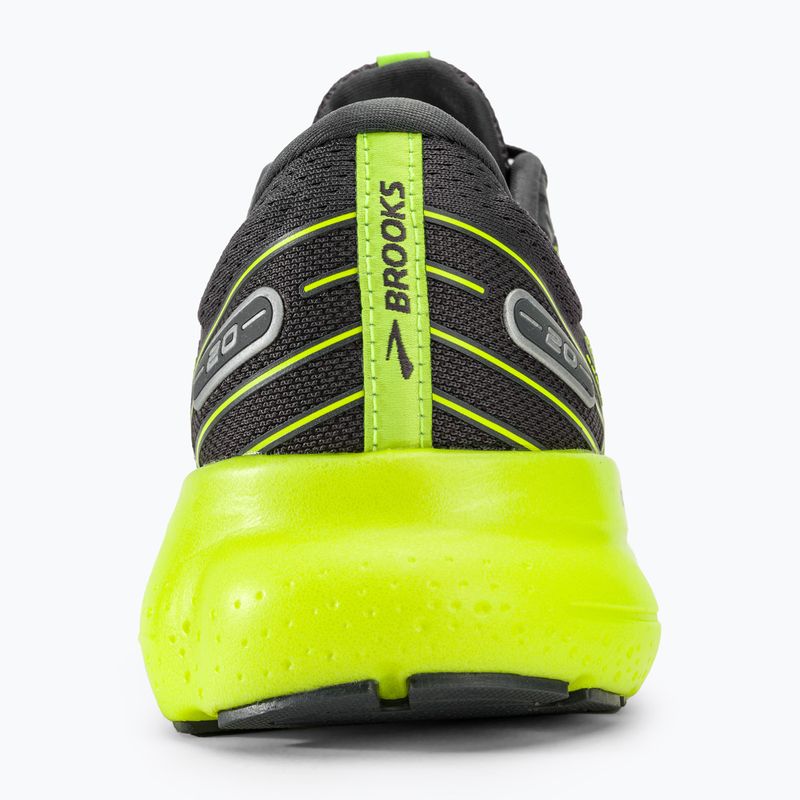 Brooks Glycerin 20 pantofi de alergare pentru bărbați negru/peră neagră/albă/albă 6