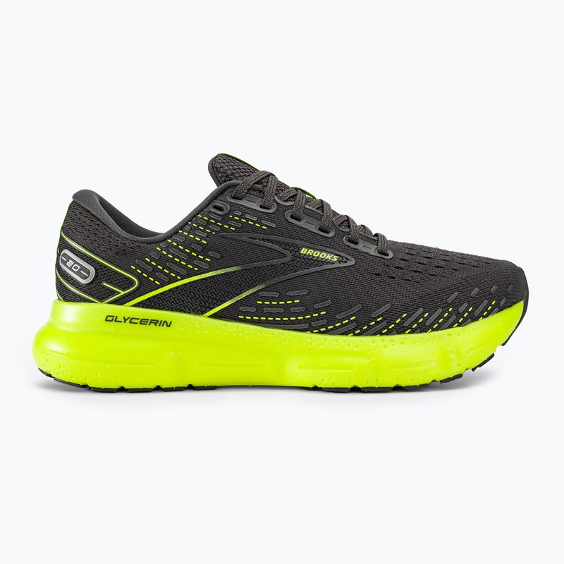 Brooks Glycerin 20 pantofi de alergare pentru femei negru/perlă neagră/albă/albă 2