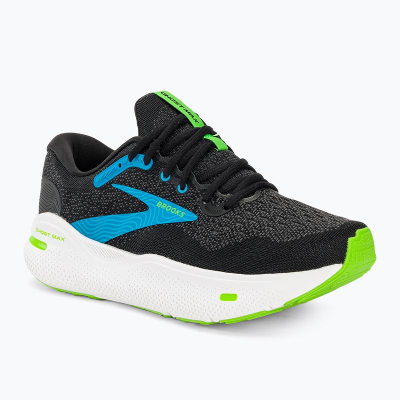 Încălțăminte de alergare pentru bărbați Brooks Ghost Max black/atomic blue/jasmine