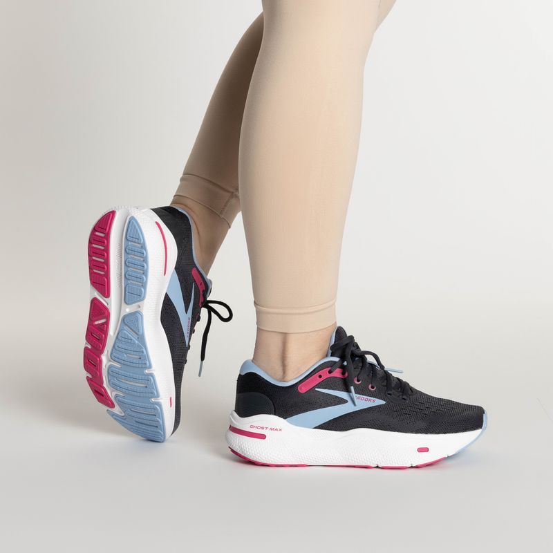 Încălțăminte de alergare pentru bărbați Brooks Ghost Max ebony/open air/lilac rose 2