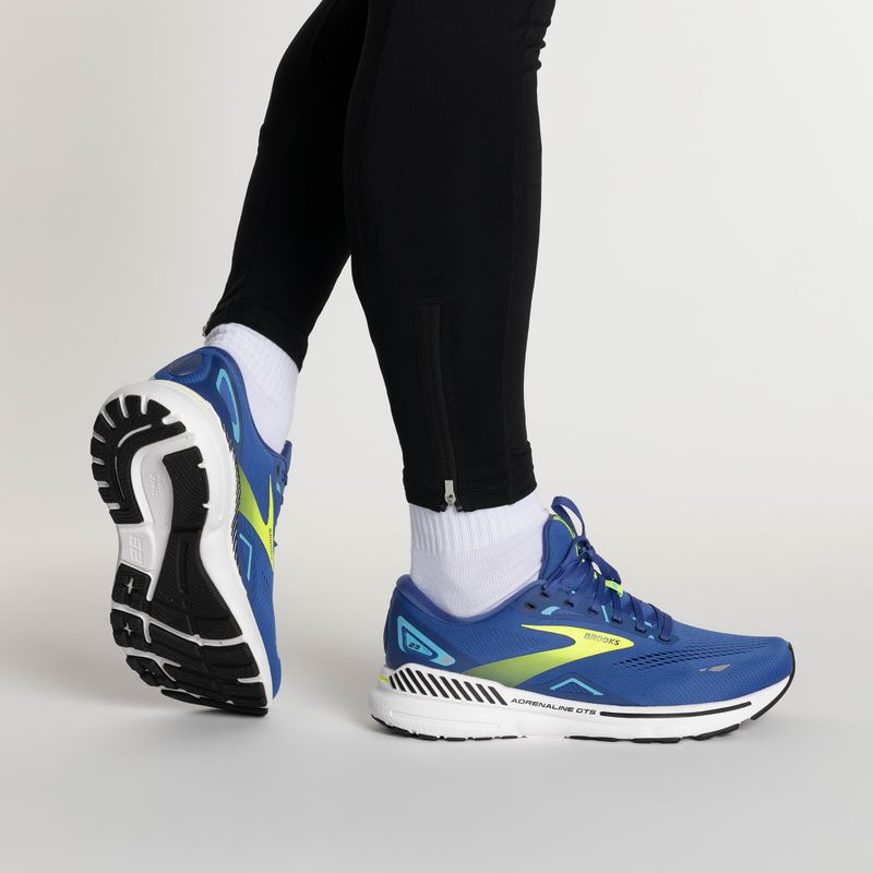 Încălțăminte de alergare pentru bărbați Brooks Adrenaline GTS 23 blue/nightlife/black 2