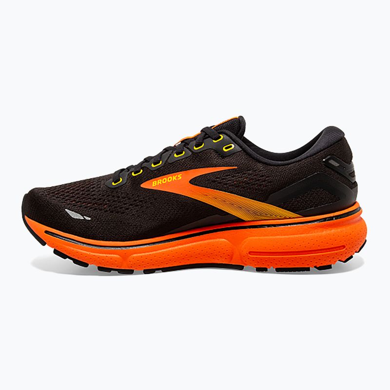 Încălțăminte de alergare pentru bărbați Brooks Ghost 15 black/yellow/red 9