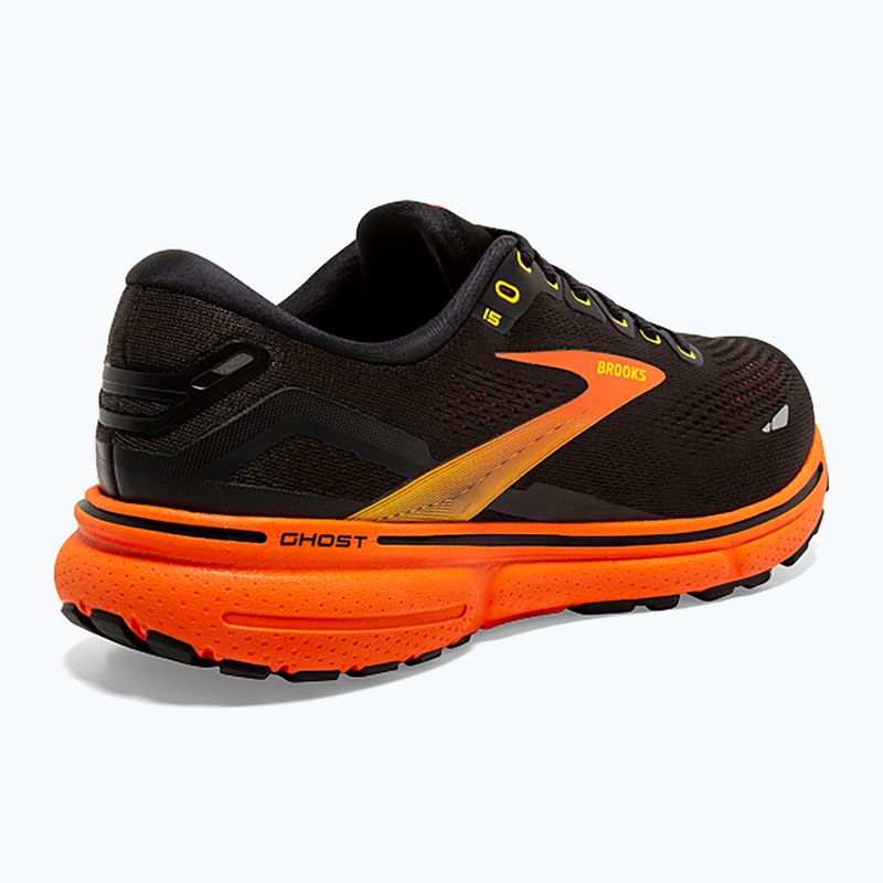 Încălțăminte de alergare pentru bărbați Brooks Ghost 15 black/yellow/red 10