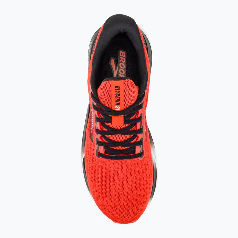 Încălțăminte de alergare pentru bărbați Brooks Glycerin 21 grenadine/salsa/black 7
