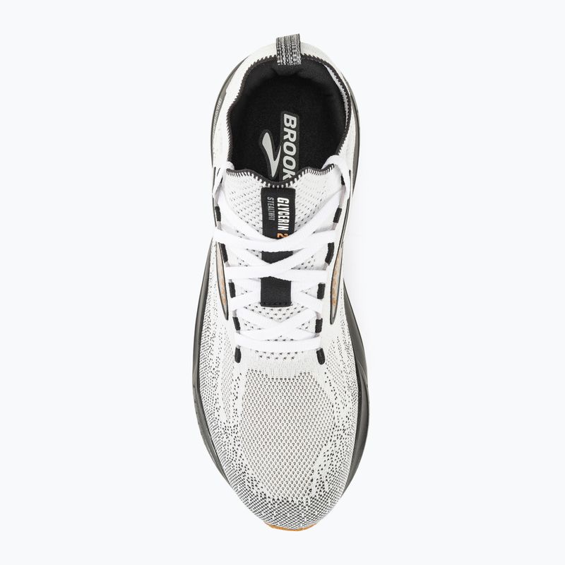 Încălțăminte de alergare pentru bărbați Brooks Glycerin StealthFit 21 white/grey/black 7