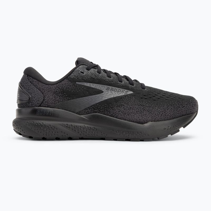 Încălțăminte de alergare pentru bărbați Brooks Ghost 16 wide fit black/black/ebony 2