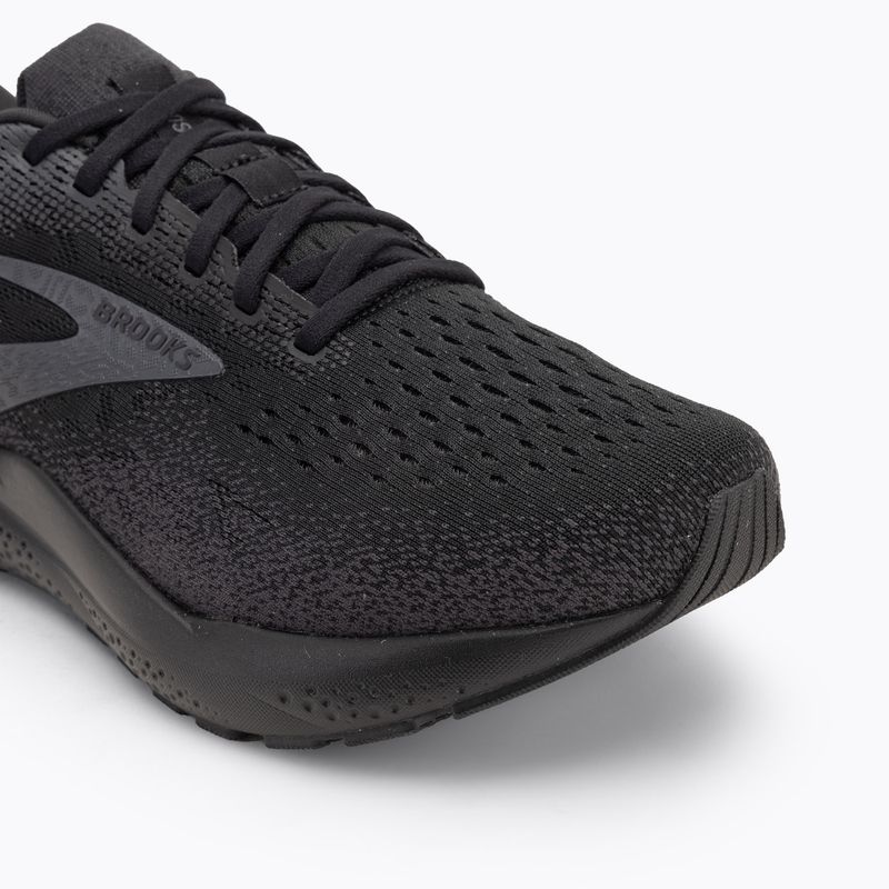 Încălțăminte de alergare pentru bărbați Brooks Ghost 16 wide fit black/black/ebony 7
