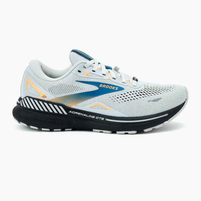 Încălțăminte de alergare pentru bărbați Brooks Adrenaline GTS 23 GTX oyster mushroom/orange/blue 2