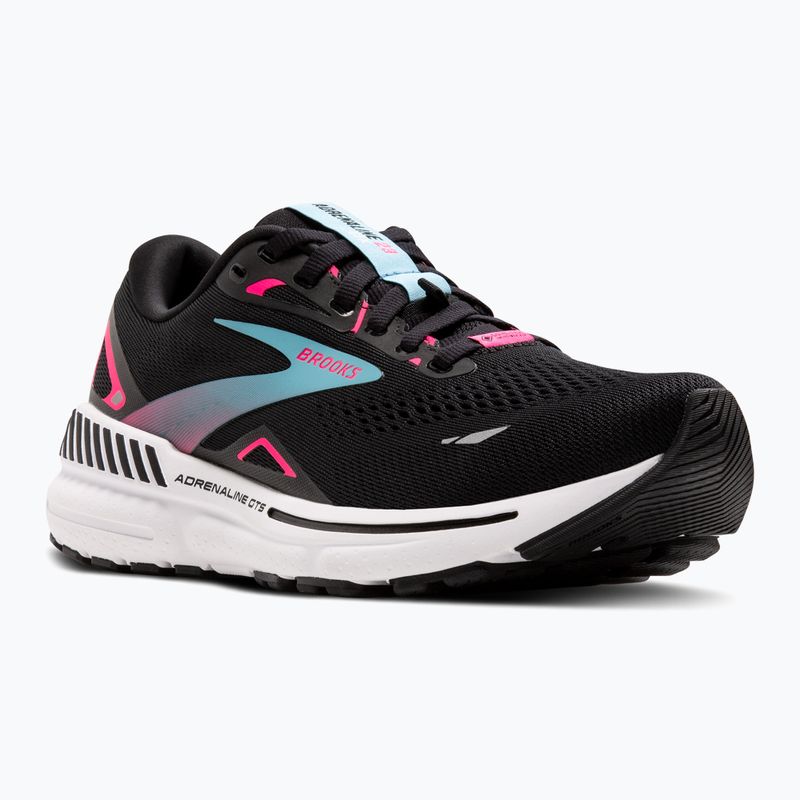 Încălțăminte de alergare pentru femei Brooks Adrenaline GTS 23 GTX black/knockout pink/aqua 8