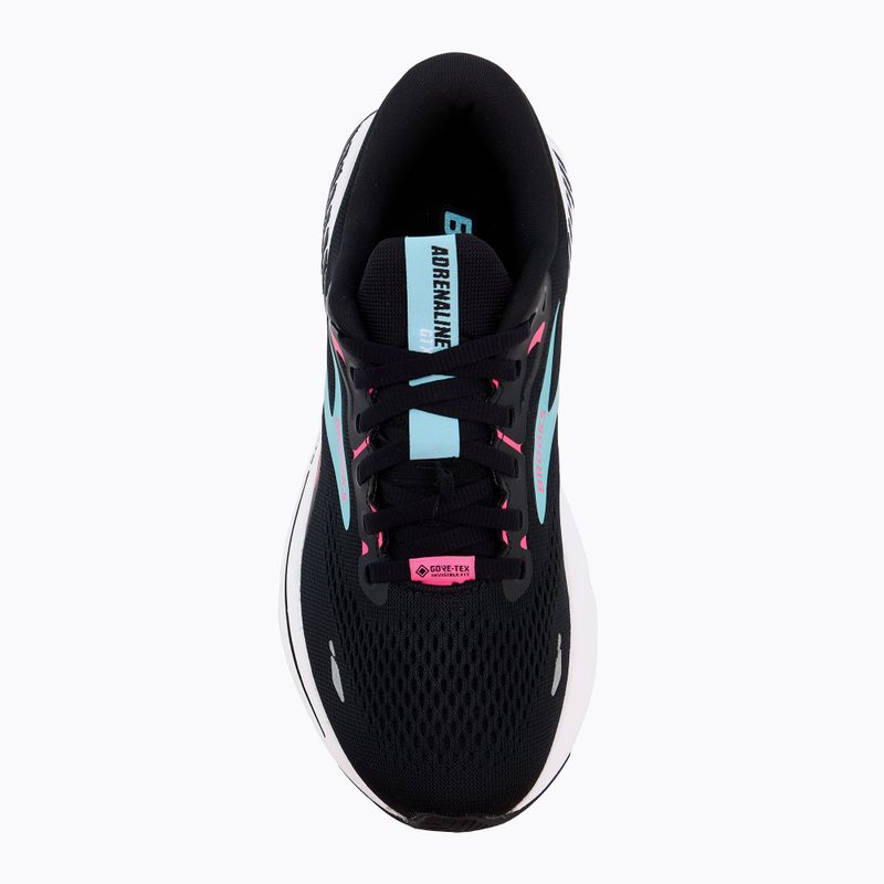 Încălțăminte de alergare pentru femei Brooks Adrenaline GTS 23 GTX black/knockout pink/aqua 5