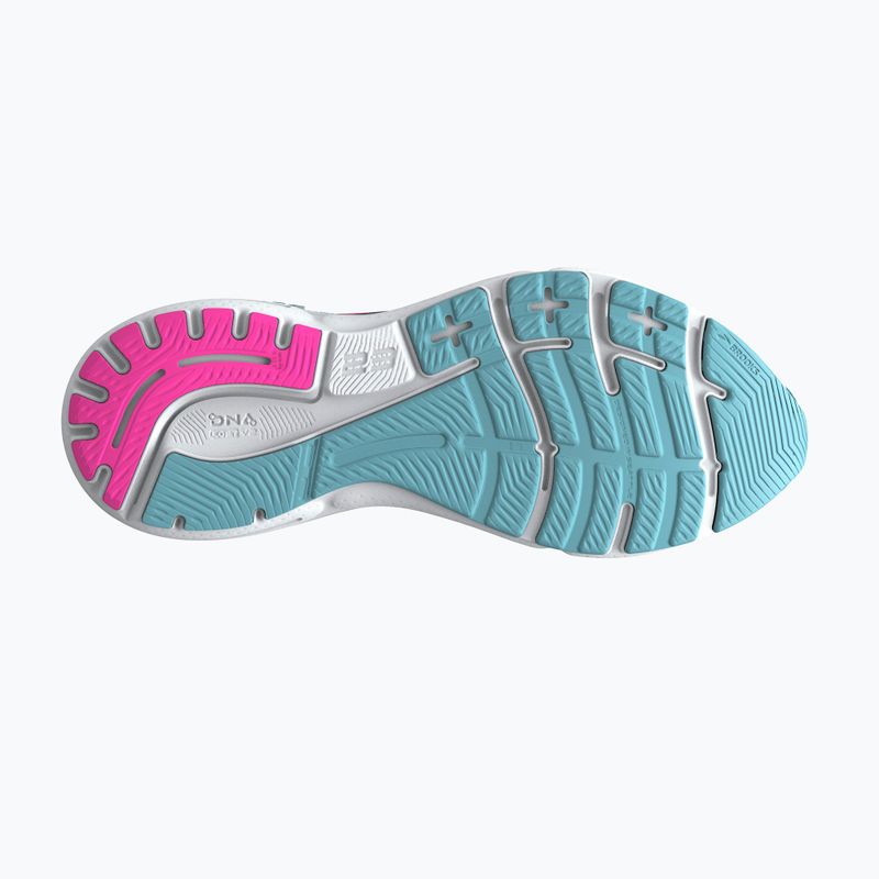 Încălțăminte de alergare pentru femei Brooks Adrenaline GTS 23 storm blue/pink/aqua 10