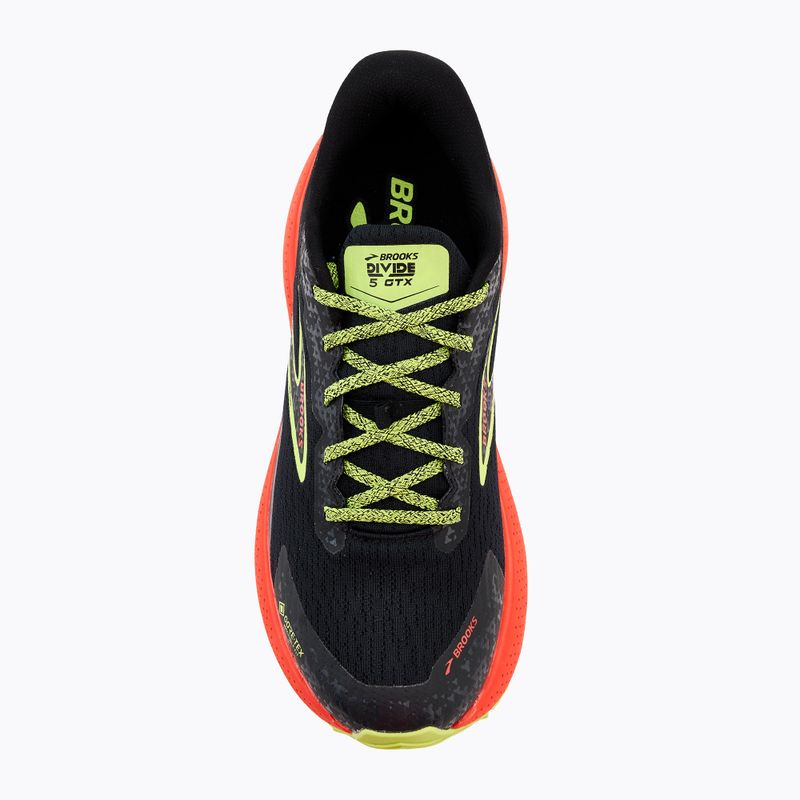 Încălțăminte de alergare pentru bărbați Brooks Divide 5 GTX black/cherry/lime 5