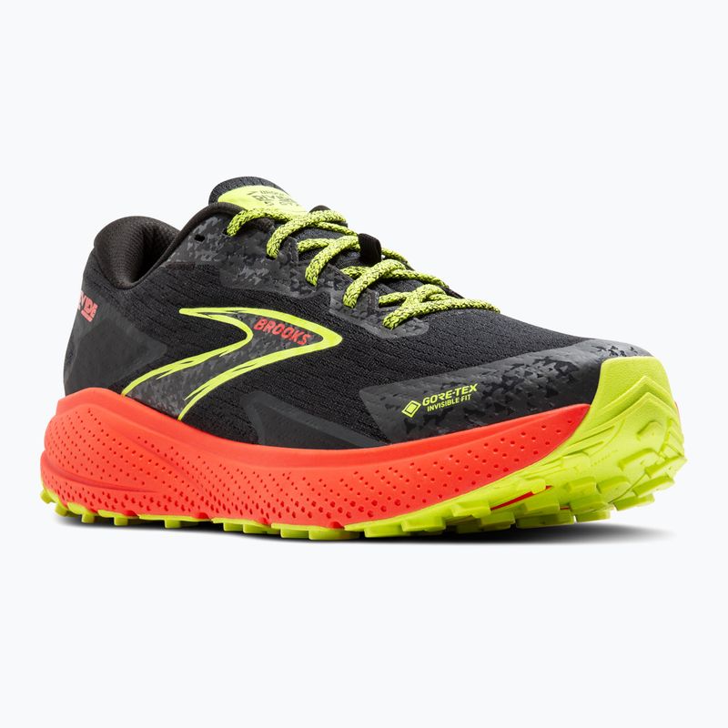 Încălțăminte de alergare pentru bărbați Brooks Divide 5 GTX black/cherry/lime 8