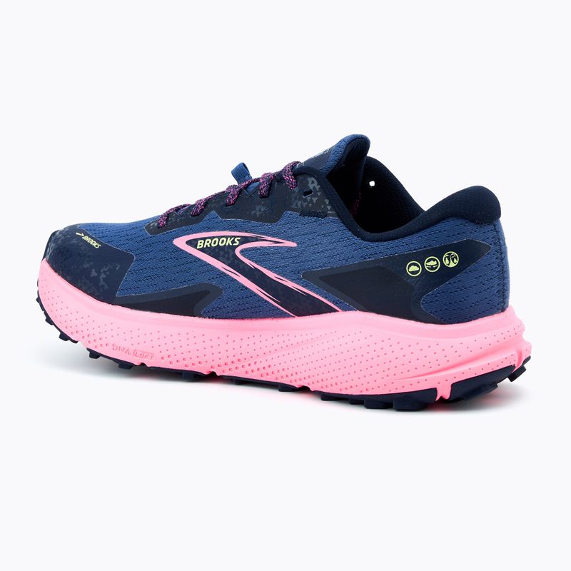 Încălțăminte de alergare pentru femei Brooks Divide 5 GTX grey blue/pink/lime 3