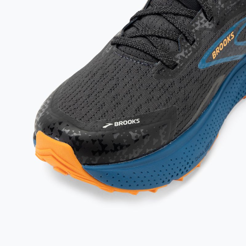 Încălțăminte de alergare pentru bărbați Brooks Divide 5 ebony/blue sapphire/orange 7