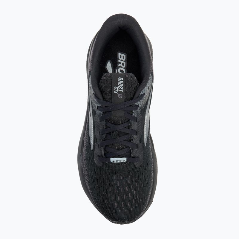 Încălțăminte de alergare pentru bărbați Brooks Ghost 16 GTX black/black/ebony 5