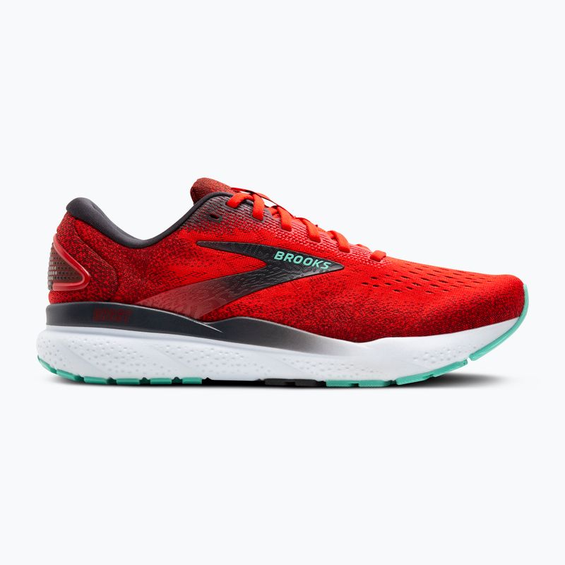 Încălțăminte de alergare pentru bărbați Brooks Ghost 16 fiery red/ebony/cockatoo 9