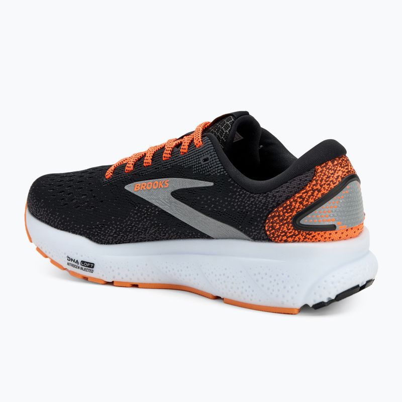 Încălțăminte de alergare pentru femei Brooks Ghost 16 black/orange/white 2