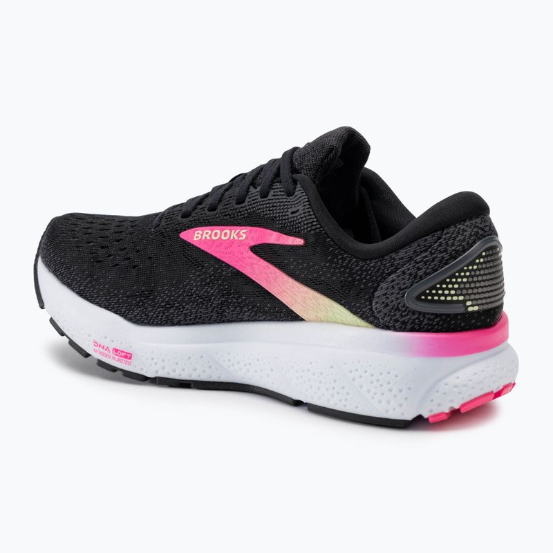 Încălțăminte de alergare pentru femei Brooks Ghost 16 black/pink/yellow 3