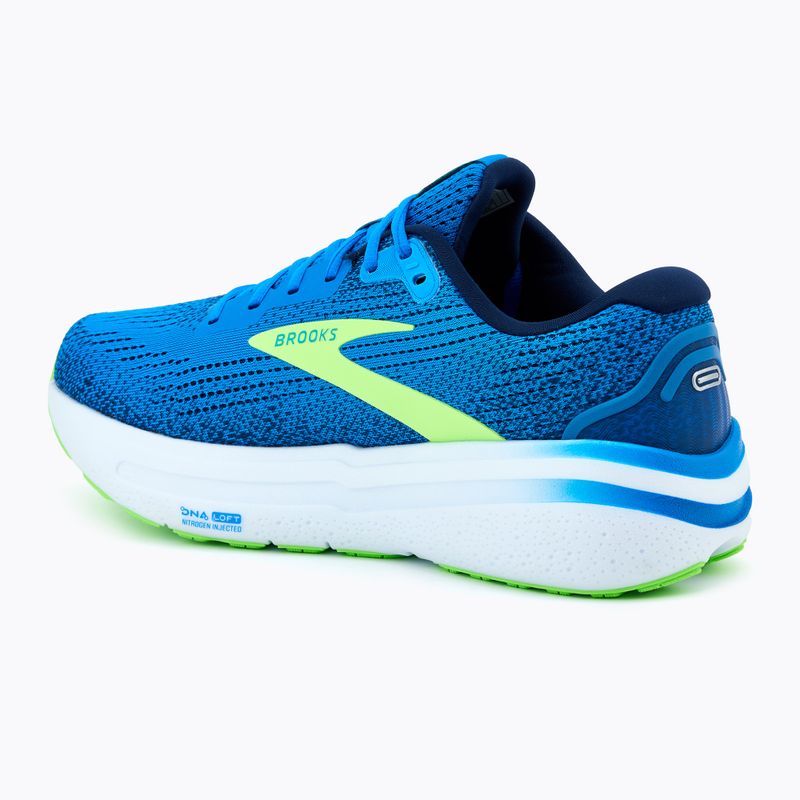 Încălțăminte de alergare pentru bărbați Brooks Ghost Max 2 dutch blue/green gecko/peacoat 3