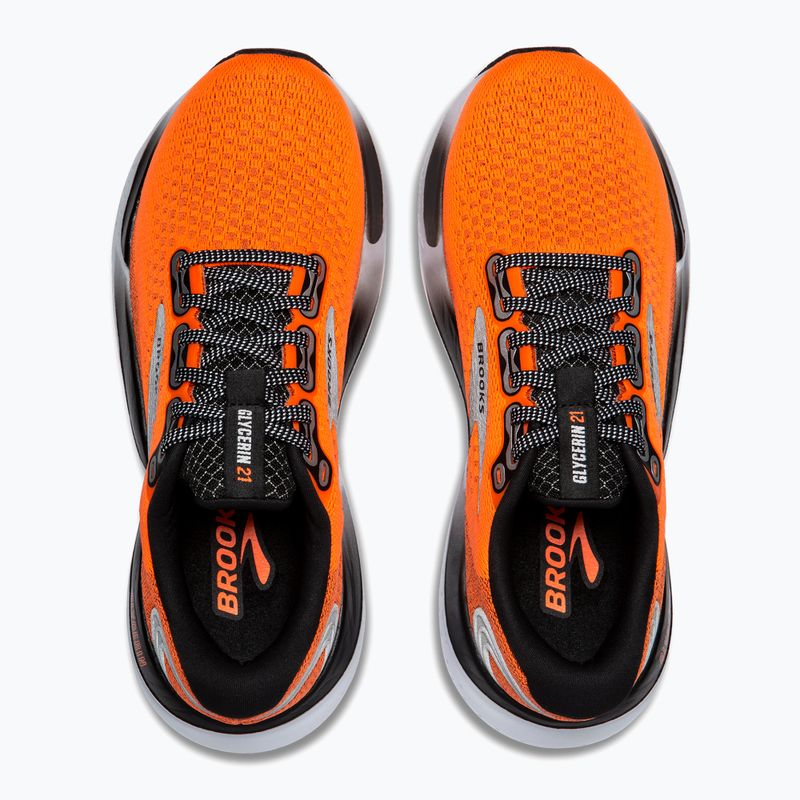 Încălțăminte de alergare pentru bărbați Brooks Glycerin 21 orange/black/white 14