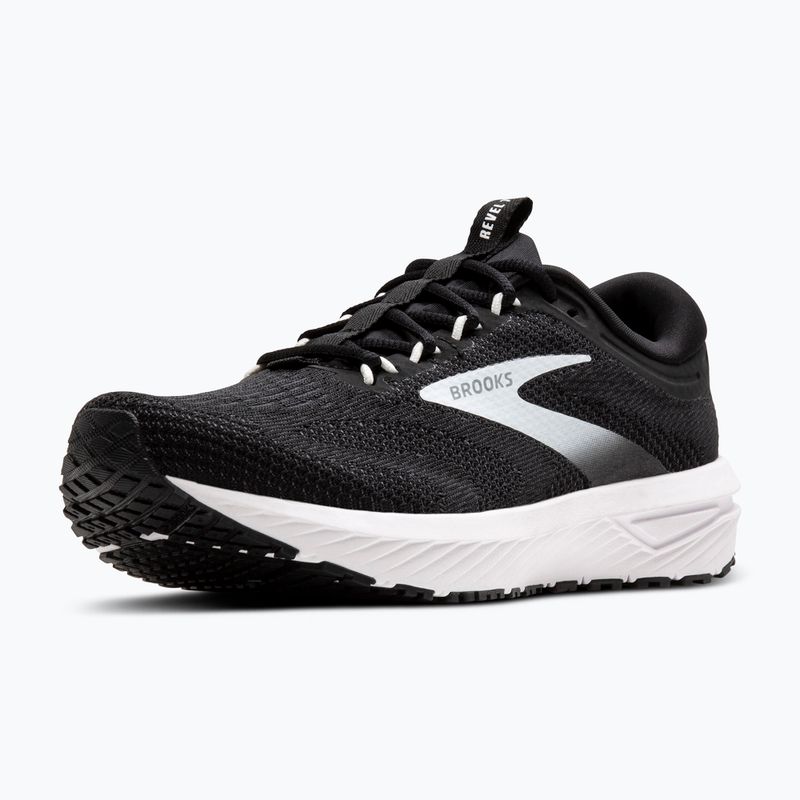 Încălțăminte de alergare pentru bărbați Brooks Revel 7 black/white 11