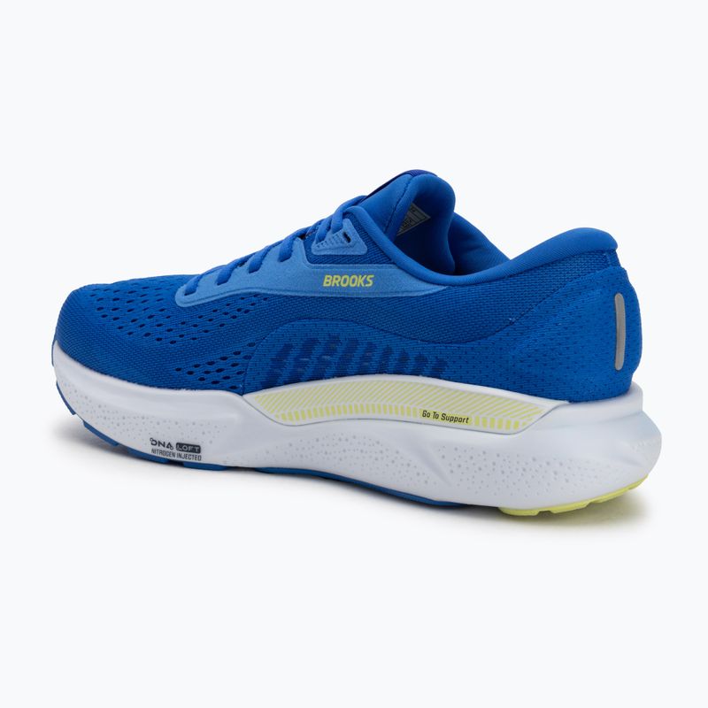 Încălțăminte  de alergare pentru bărbați Brooks Adrenaline GTS 24 cobalt/neo yellow/peacoat 3