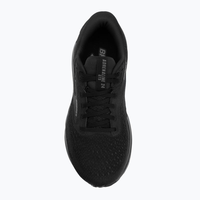 Încălțăminte de alergare pentru bărbați Brooks Adrenaline GTS 24 black/black/ebony 5