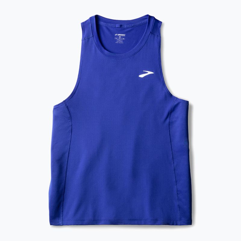 Tank top de alergare pentru bărbați Brooks Atmosphere Singlet 3.0 neo blue 6