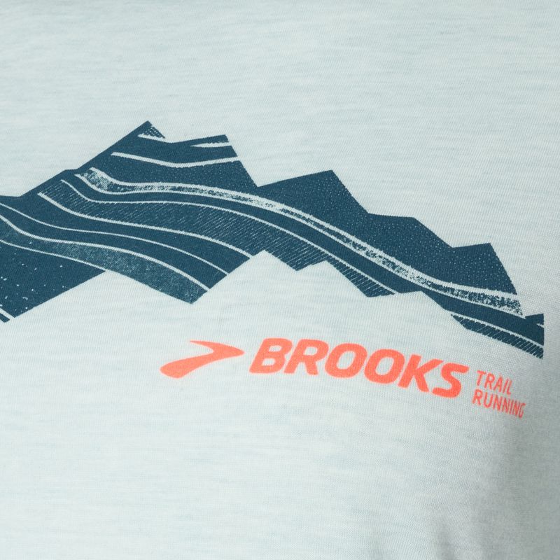 Tricou de alergare pentru femei Brooks Distance 3.0 htr bit of blue/out of range 7